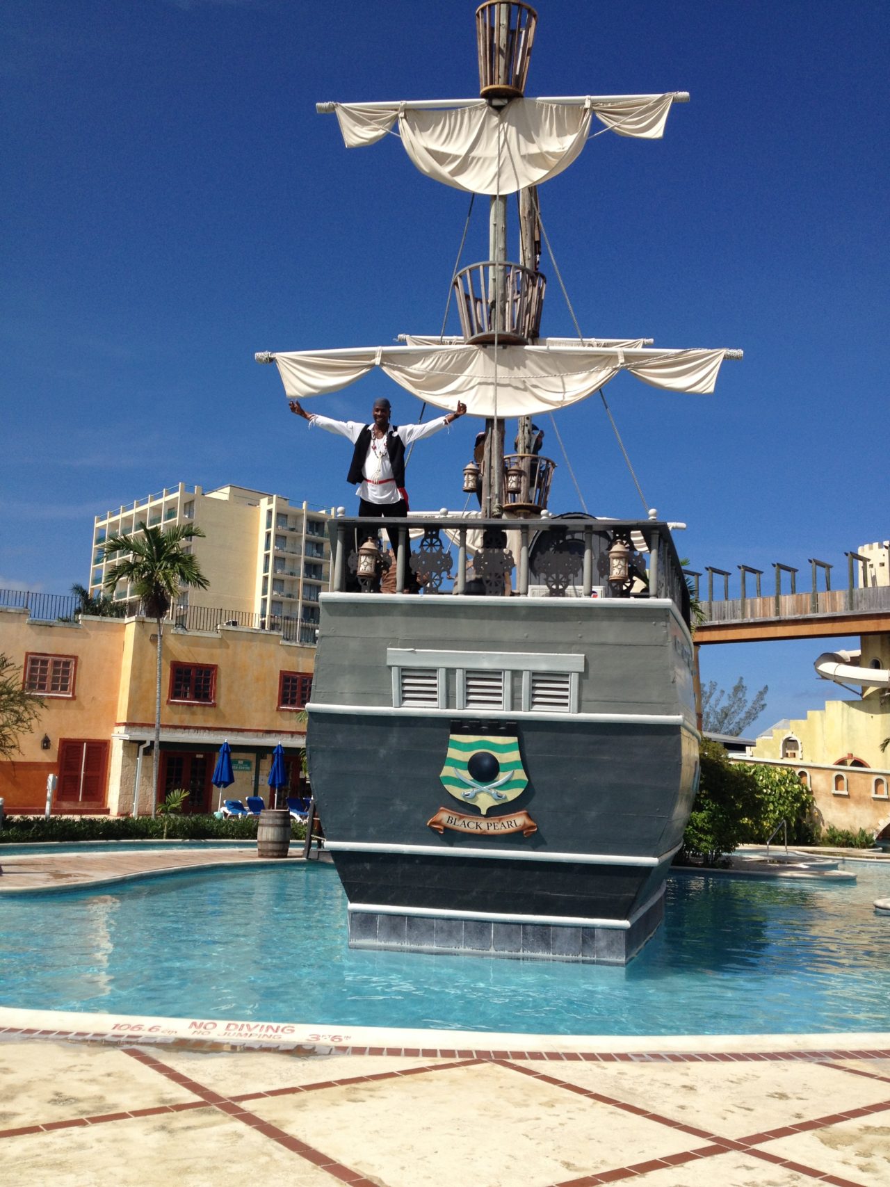 Pirate Ship, Waterpark, Sunscape Splash, Jamaica